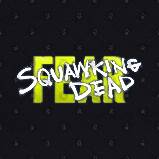 FearTWD Season 8B LOGO T-Shirt by SQUAWKING DEAD